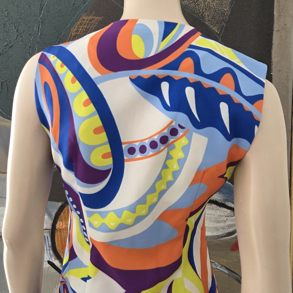Zara | NWOT Split Neck Mini Dress - Picture 13 of 15
